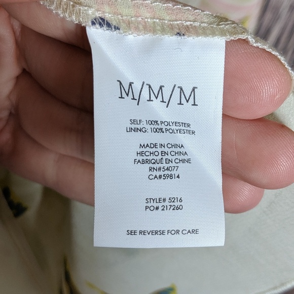 CAbi Size M Parlor Top #5216 Exotic Tropical 2017 - Picture 2 of 8